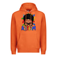 Carrot autism afro man Premium Hoodie - texasbilliewilder