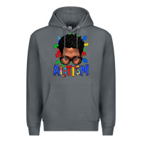 Rock autism afro man Premium Hoodie - texasbilliewilder