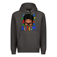 Smoke autism afro man Premium Hoodie - texasbilliewilder