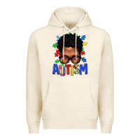 Tofu autism afro man Premium Hoodie - texasbilliewilder