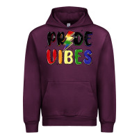Mauve Wine pride vibes Urban Hoodie - MaliasSmallBusiness