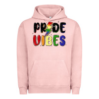 Pigment Salmon pride vibes Urban Hoodie - MaliasSmallBusiness