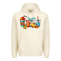 Tofu firefighter coffee cups Premium Hoodie - AdoDesignShop