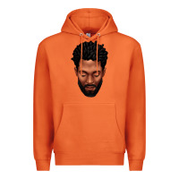 Carrot bearded black man portrait Premium Hoodie - texasbilliewilder