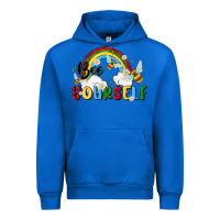 Cobalt bee yourself Urban Hoodie - MaliasSmallBusiness