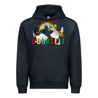 Navy bee yourself Urban Hoodie - MaliasSmallBusiness