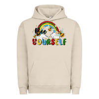 Pigment French Oak bee yourself Urban Hoodie - MaliasSmallBusiness