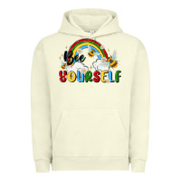Pigment Pistachio bee yourself Urban Hoodie - MaliasSmallBusiness