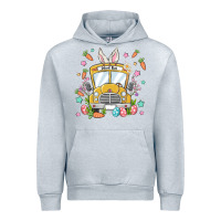 Heather Grey easter school bus Urban Hoodie - MaliasSmallBusiness