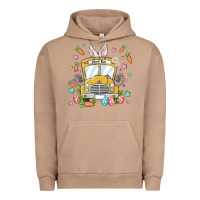 Pigment Burro easter school bus Urban Hoodie - MaliasSmallBusiness