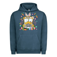 Pigment Midnight Navy easter school bus Urban Hoodie - MaliasSmallBusiness