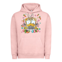 Pigment Salmon easter school bus Urban Hoodie - MaliasSmallBusiness