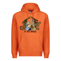 Carrot Joy To The World Baby Jesus Christmas Premium Hoodie - RanaPortraitStore