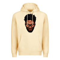 Pina Colada bearded black man portrait Premium Hoodie - texasbilliewilder