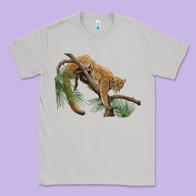 Florida Panther Classic Tee Designed By Barkaloodesign