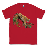 Red florida panther Classic Tee - BarkalooDesign