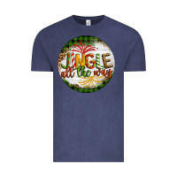 Vintage Denim Christmas Jingle Vintage Tee - Artiststas