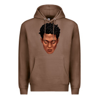 Chestnut black man portrait Premium Hoodie - texasbilliewilder