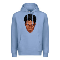 Colony Blue black man portrait Premium Hoodie - texasbilliewilder