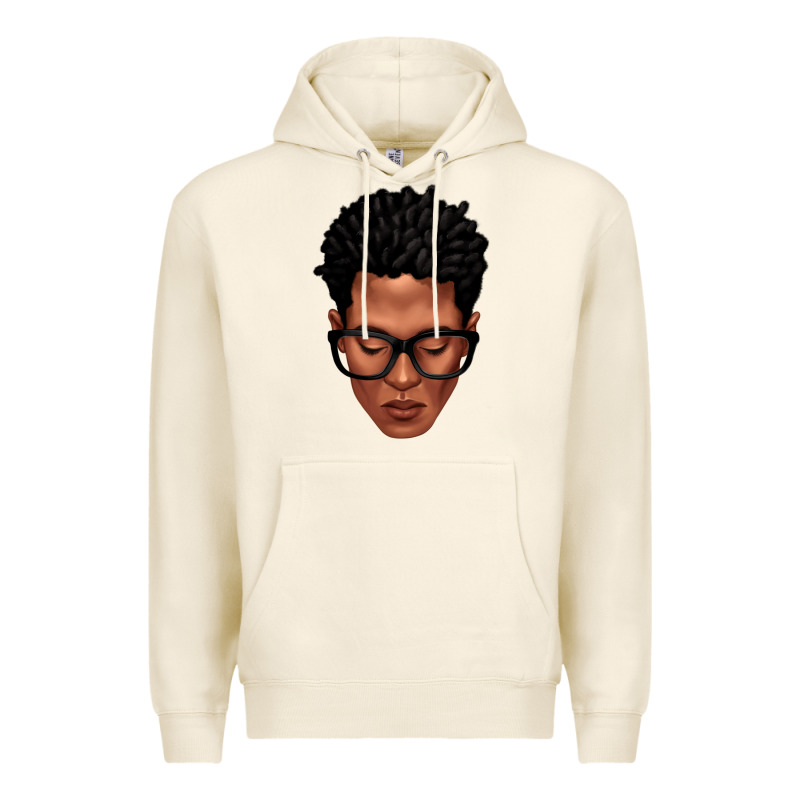 Black Man Portrait Premium Hoodie by texasbilliewilder | Teevron