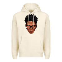 Tofu black man portrait Premium Hoodie - texasbilliewilder
