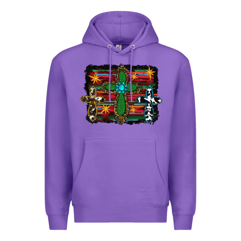 Western Cross Premium Hoodie by RanaPortraitStore | Teevron