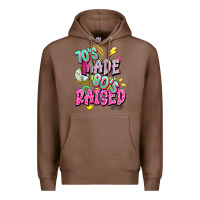Chestnut 70s made 80s raised Premium Hoodie - texasbilliewilder