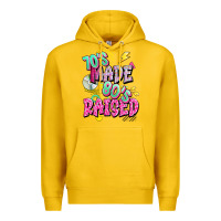 Lemon 70s made 80s raised Premium Hoodie - texasbilliewilder