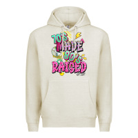 Oatmeal Heather 70s made 80s raised Premium Hoodie - texasbilliewilder