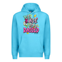 Ocean Blue 70s made 80s raised Premium Hoodie - texasbilliewilder
