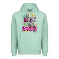 Seafoam 70s made 80s raised Premium Hoodie - texasbilliewilder