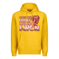 Lemon i fought for my life and i won uterine cancer peac Premium Hoodie - texasbilliewilder