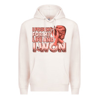 Pale Pink i fought for my life and i won uterine cancer peac Premium Hoodie - texasbilliewilder