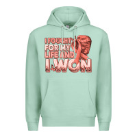 Seafoam i fought for my life and i won uterine cancer peac Premium Hoodie - texasbilliewilder
