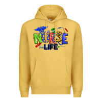 Antique Gold autism nurse life Premium Hoodie - texasbilliewilder