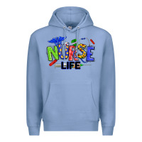 Colony Blue autism nurse life Premium Hoodie - texasbilliewilder