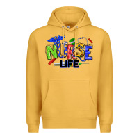 Mustard autism nurse life Premium Hoodie - texasbilliewilder