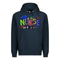 Navy autism nurse life Premium Hoodie - texasbilliewilder