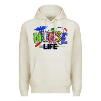 Oatmeal Heather autism nurse life Premium Hoodie - texasbilliewilder