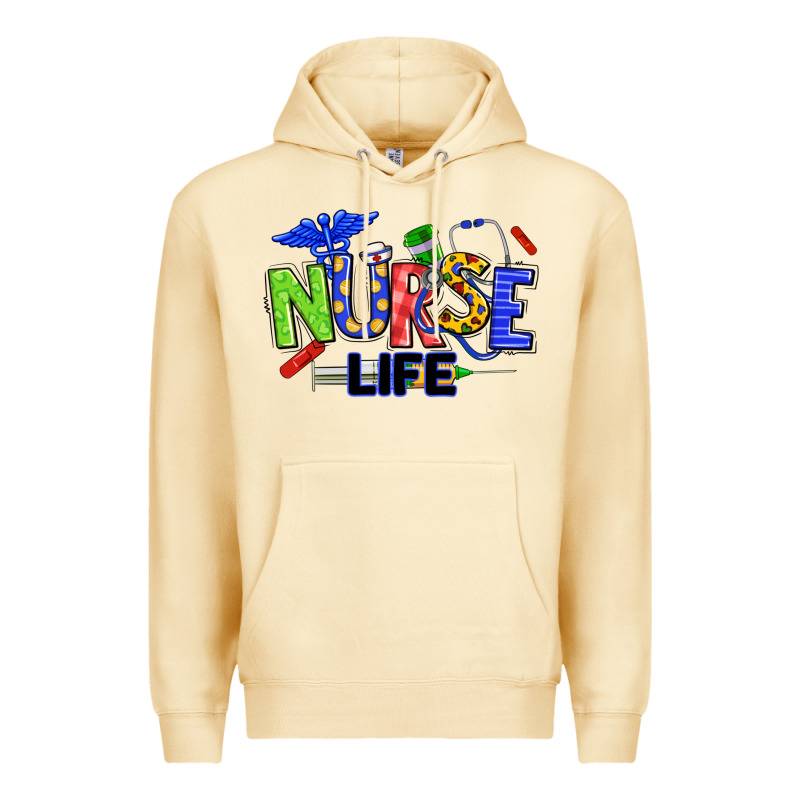 Autism Nurse Life Premium Hoodie by texasbilliewilder | Teevron