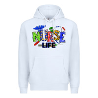 White autism nurse life Premium Hoodie - texasbilliewilder