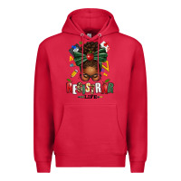 Cardinal registrar life afro messy bun Premium Hoodie - texasbilliewilder