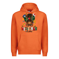 Registrar Life Afro Messy Bun Premium Hoodie | Teevron