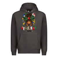 Smoke registrar life afro messy bun Premium Hoodie - texasbilliewilder