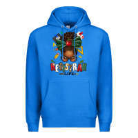 True Royal registrar life afro messy bun Premium Hoodie - texasbilliewilder