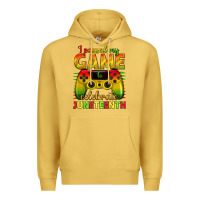 Antique Gold I paused my game celebrate Juneteenth Premium Hoodie - texasbilliewilder