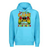 Ocean Blue I paused my game celebrate Juneteenth Premium Hoodie - texasbilliewilder