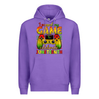 Purple I paused my game celebrate Juneteenth Premium Hoodie - texasbilliewilder