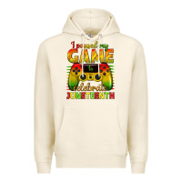 Tofu I paused my game celebrate Juneteenth Premium Hoodie - texasbilliewilder