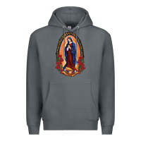 Rock Our Lady Of Guadalupe Premium Hoodie - RanaPortraitStore
